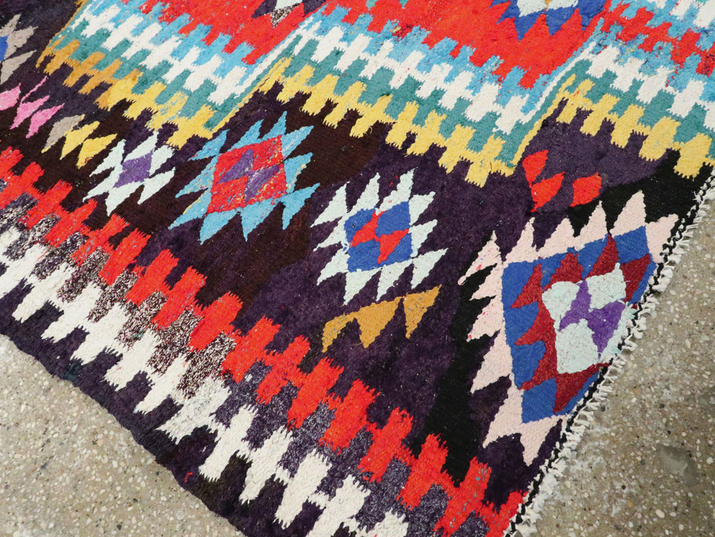 Vintage Persian Flatweave Kilim, No.25906 - Gsblank