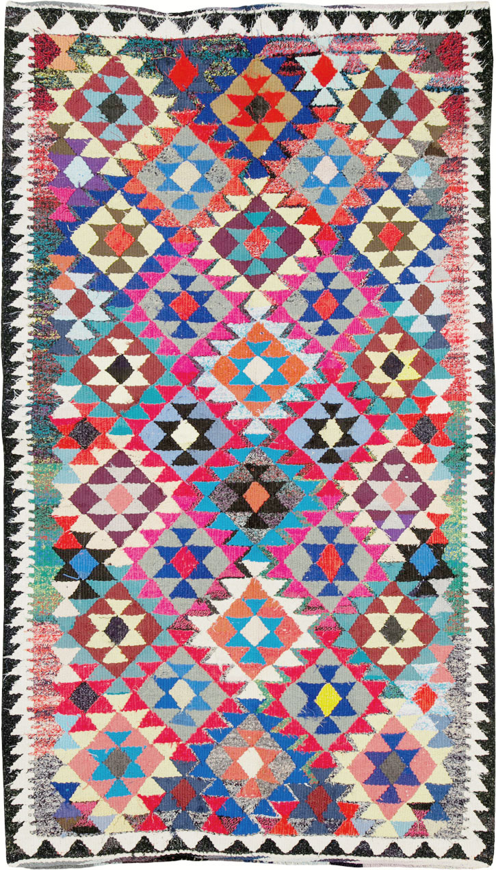 Vintage Persian Kilim, No.25907 - Gsblank