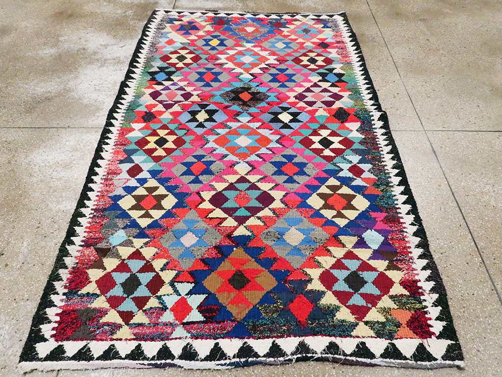 Vintage Persian Kilim, No.25907 - Gsblank