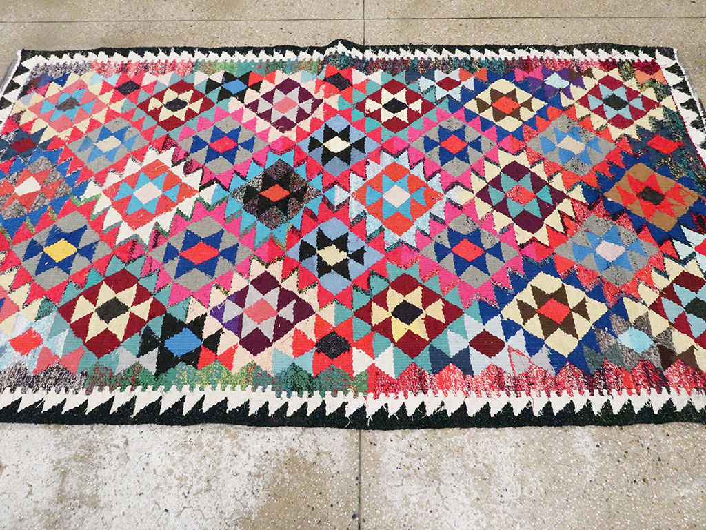 Vintage Persian Kilim, No.25907 - Gsblank