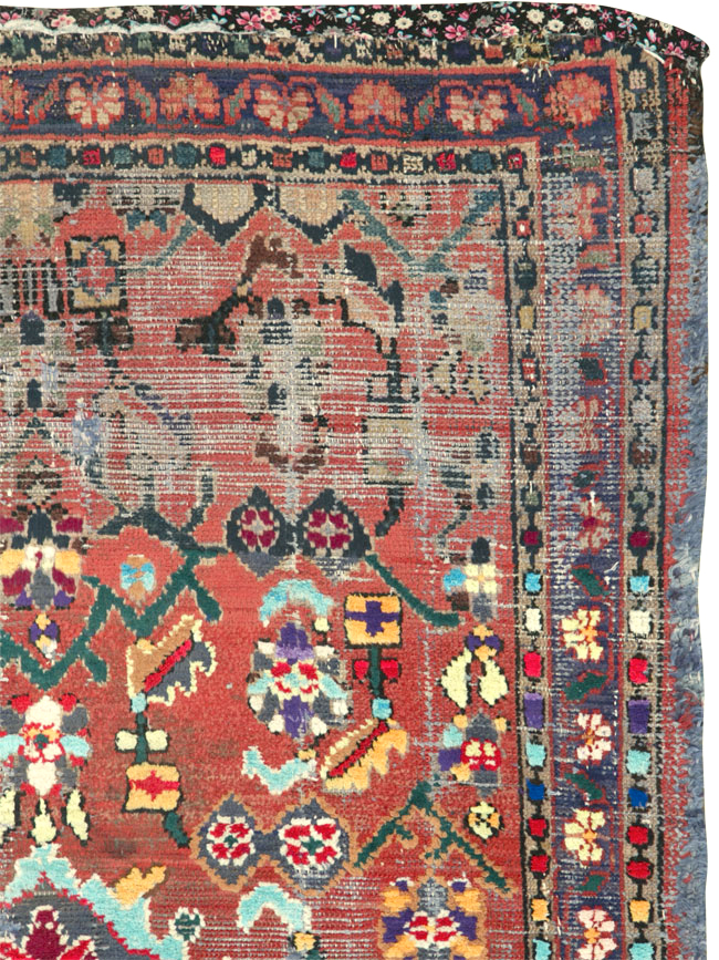 Vintage Persian Hamadan Rug, No.25913 - Gsblank