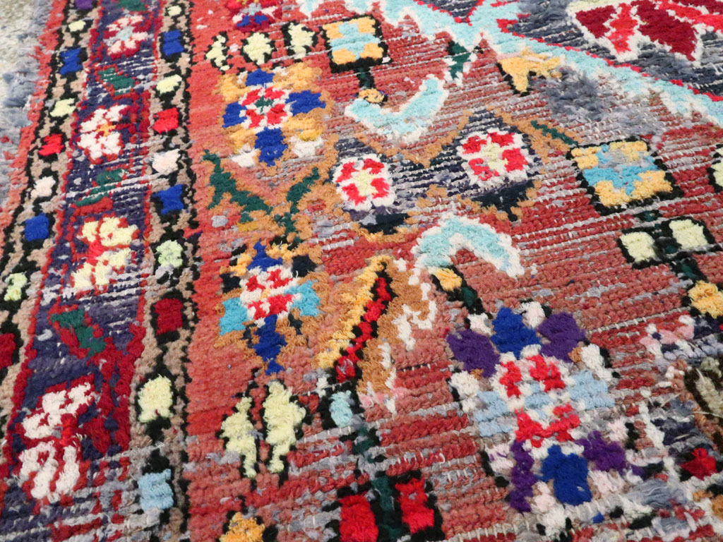 Vintage Persian Hamadan Rug, No.25913 - Gsblank