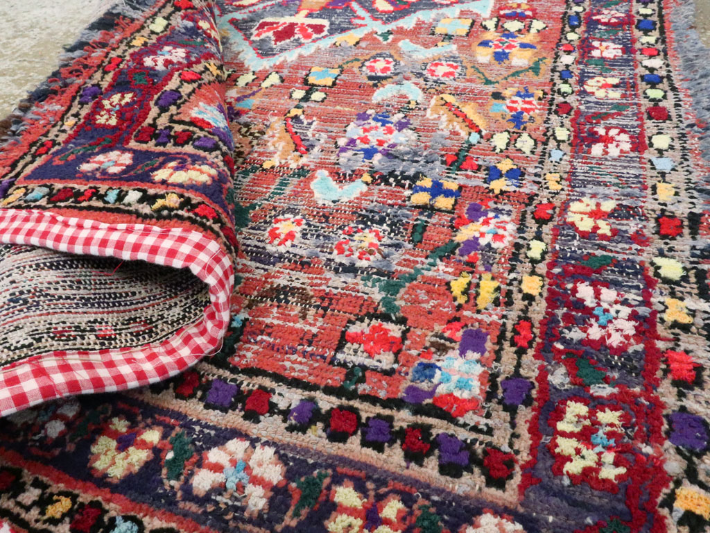 Vintage Persian Hamadan Rug, No.25913 - Gsblank