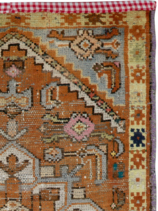 Vintage Persian Hamadan Rug, No.25914 - Gsblank