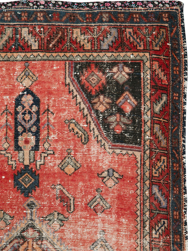 Vintage Persian Hamadan Rug, No.25916 - Gsblank