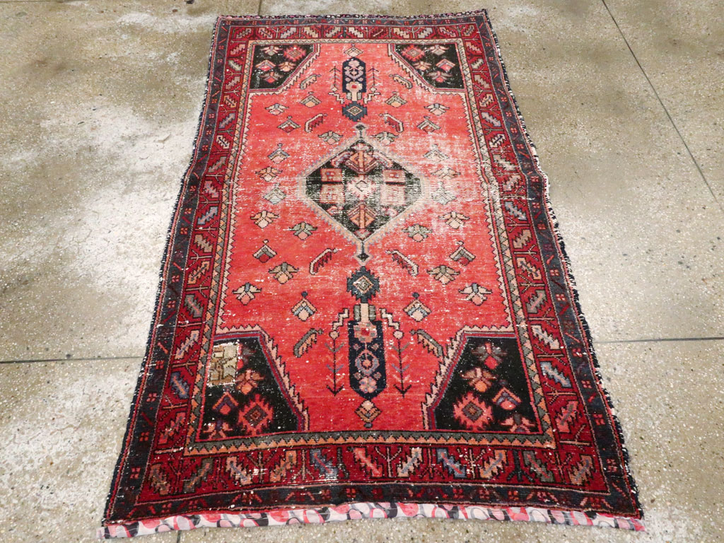 Vintage Persian Hamadan Rug, No.25916 - Gsblank