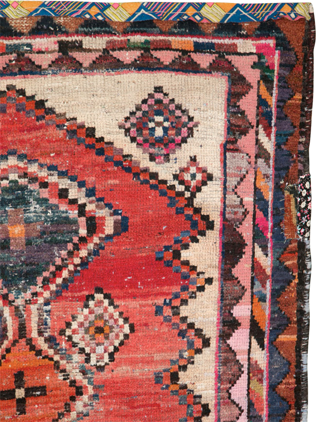 Vintage Persian Hamadan Rug, No.25918 - Gsblank