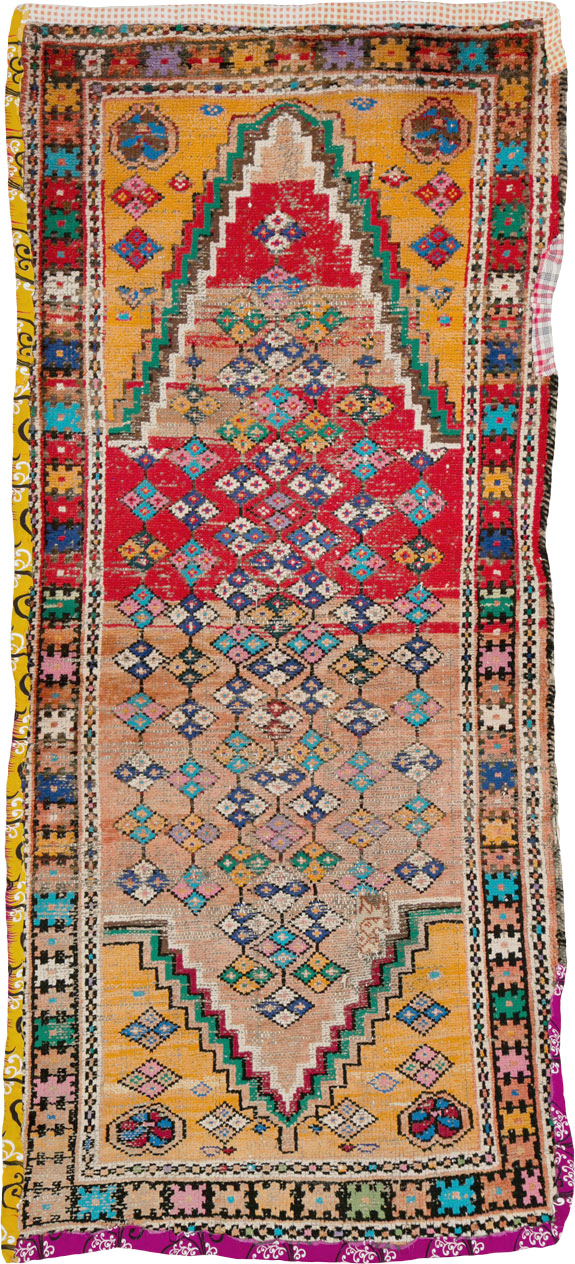 Vintage Persian Hamadan Rug, No.25921 - Gsblank