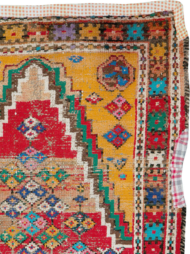 Vintage Persian Hamadan Rug, No.25921 - Gsblank