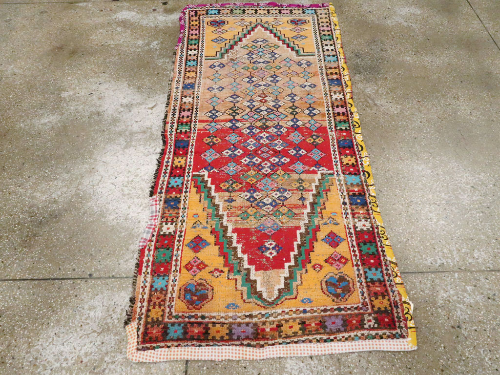 Vintage Persian Hamadan Rug, No.25921 - Gsblank