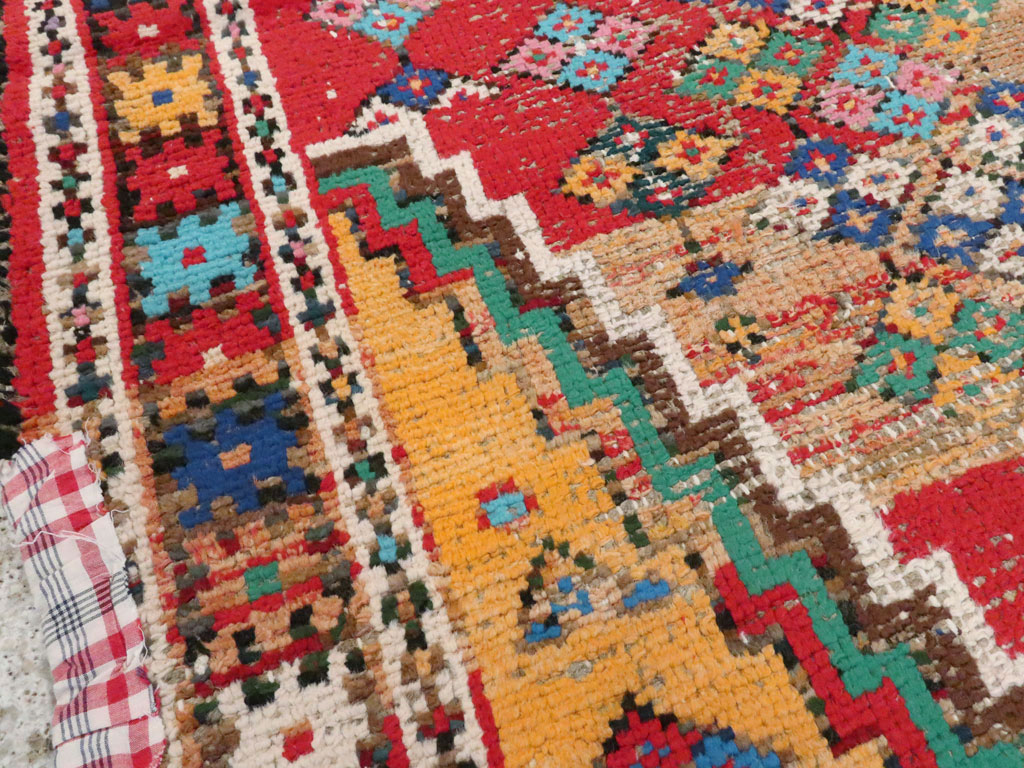 Vintage Persian Hamadan Rug, No.25921 - Gsblank