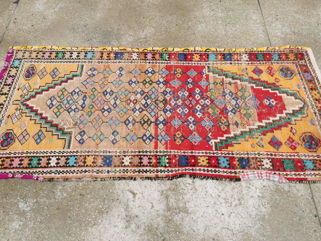 Vintage Persian Hamadan Rug, No.25921 - Gsblank