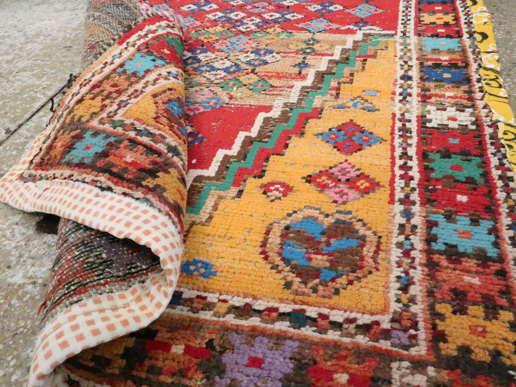 Vintage Persian Hamadan Rug, No.25921 - Gsblank