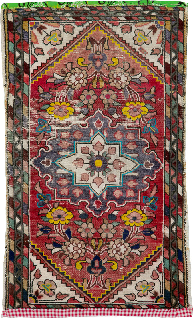 Vintage Persian Hamadan Rug, No.25922 - Gsblank