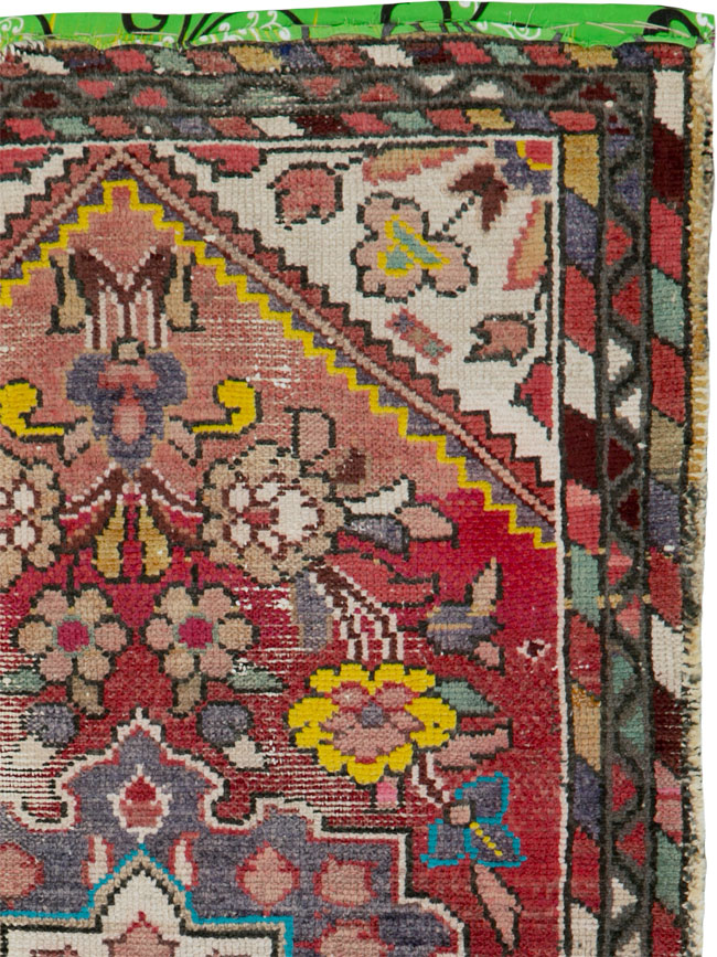 Vintage Persian Hamadan Rug, No.25922 - Gsblank