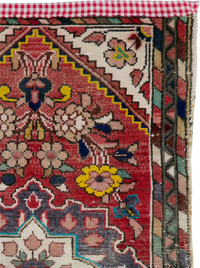 Vintage Persian Hamadan Rug, No.25922 - Gsblank