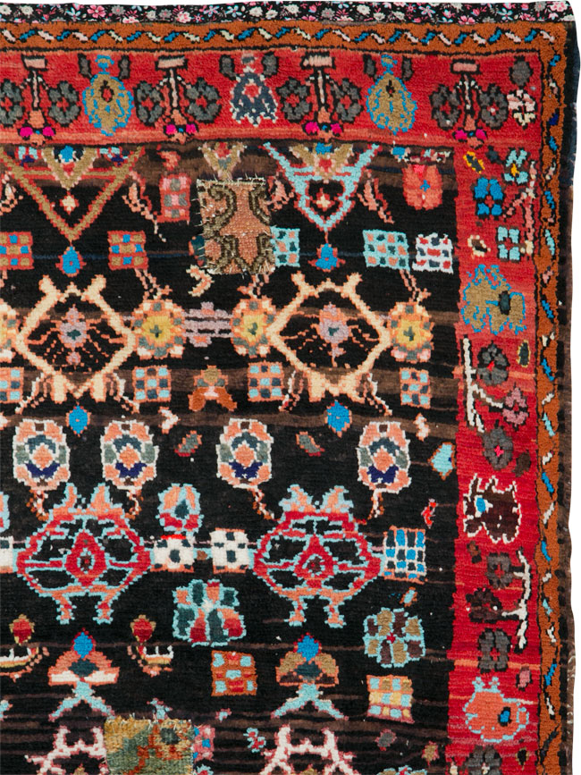 Vintage Persian Hamadan Rug, No.25923 - Gsblank
