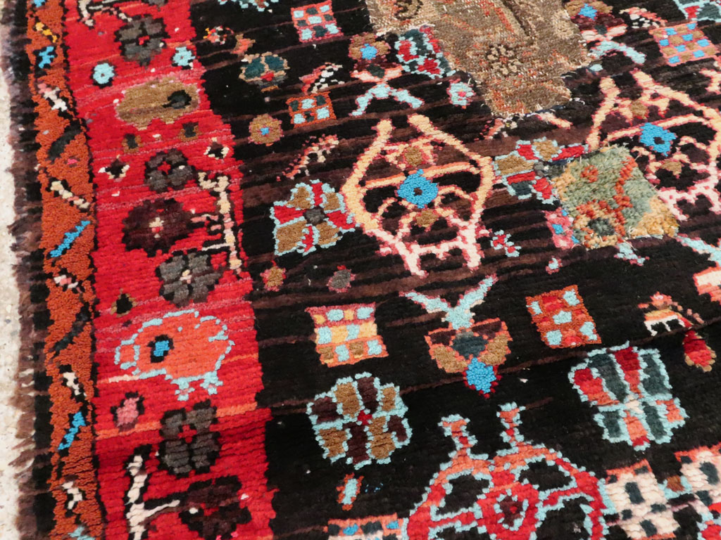 Vintage Persian Hamadan Rug, No.25923 - Gsblank