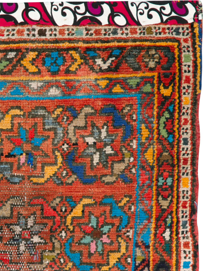 Vintage Persian Hamadan Rug, No.25925 - Gsblank