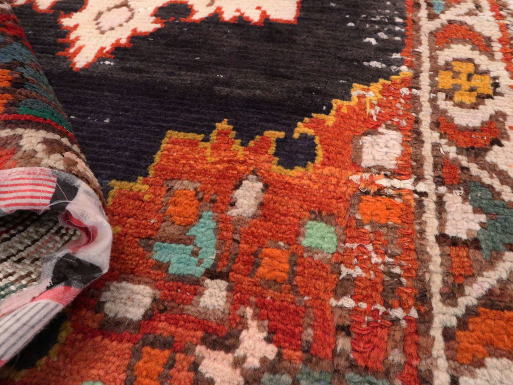 Vintage Persian Hamadan Rug, No.25927 - Gsblank