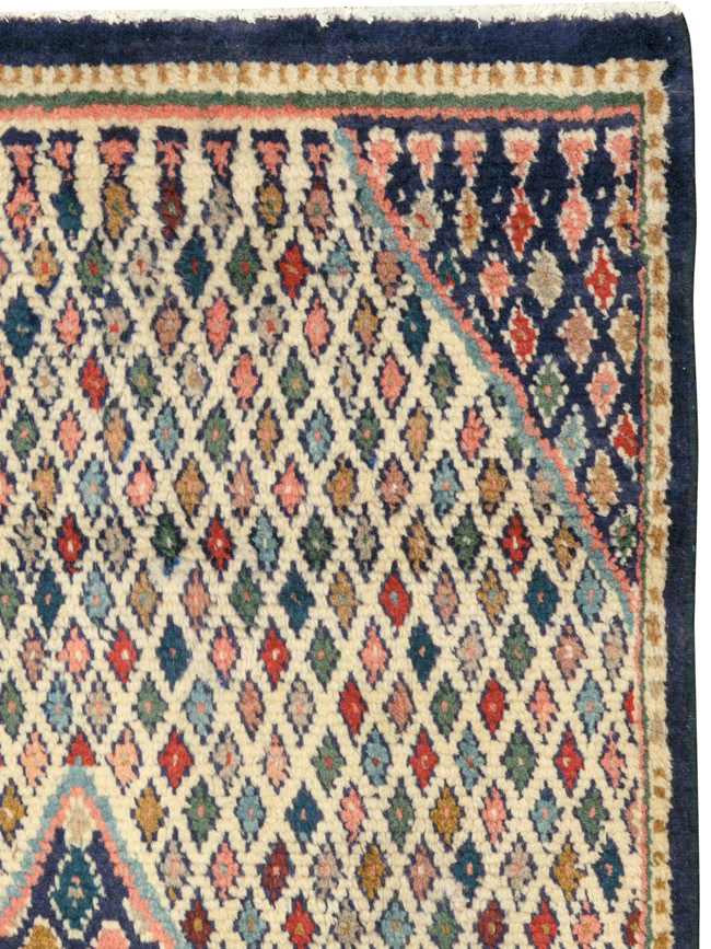 Vintage Persian Hamadan Rug, No.25932 - Gsblank