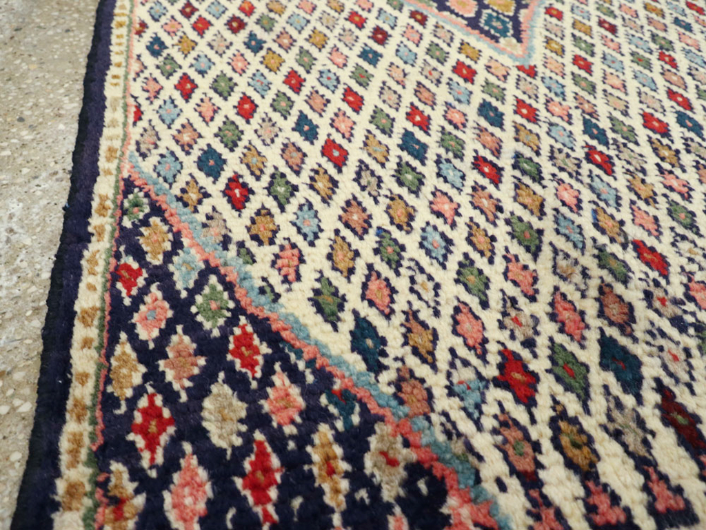 Vintage Persian Hamadan Rug, No.25932 - Gsblank