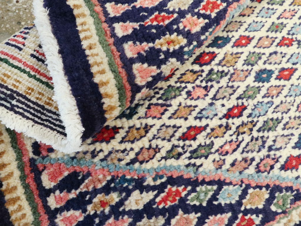 Vintage Persian Hamadan Rug, No.25932 - Gsblank