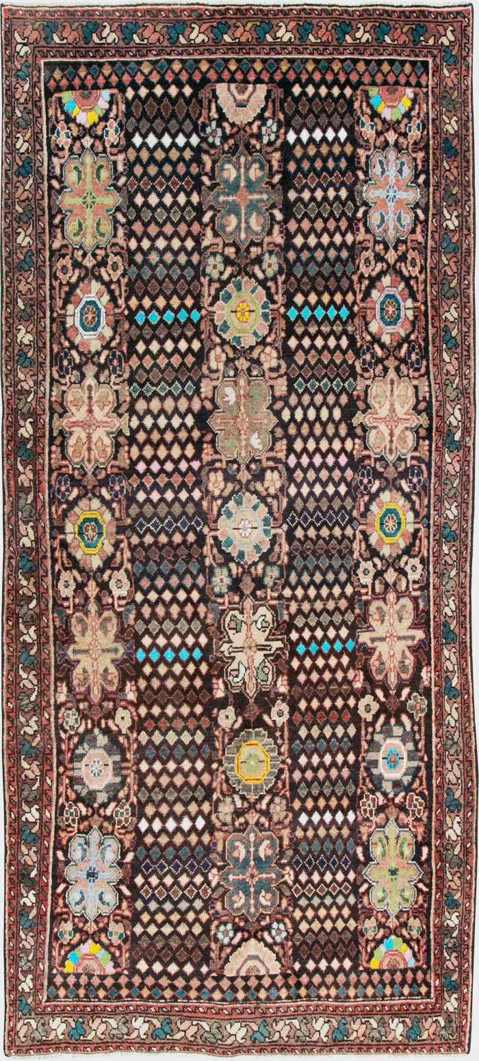 Vintage Persian Malayer Gallery Carpet, No.25934 - Gsblank