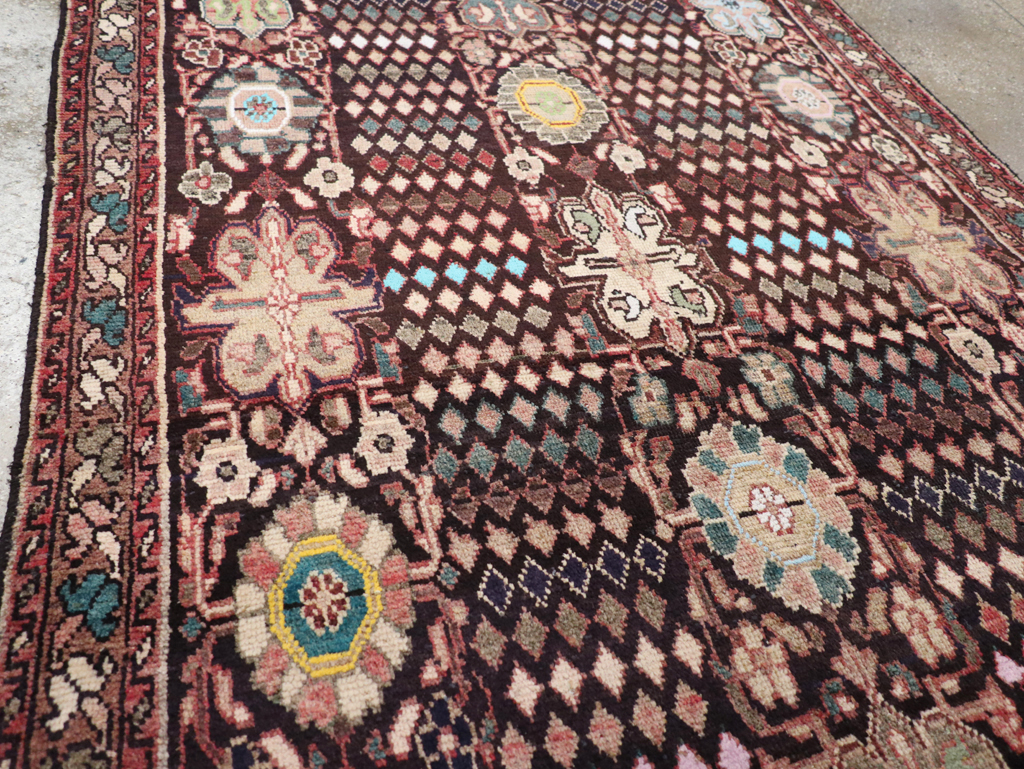 Vintage Persian Malayer Gallery Carpet, No.25934 - Gsblank