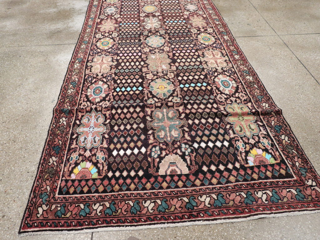 Vintage Persian Malayer Gallery Carpet, No.25934 - Gsblank