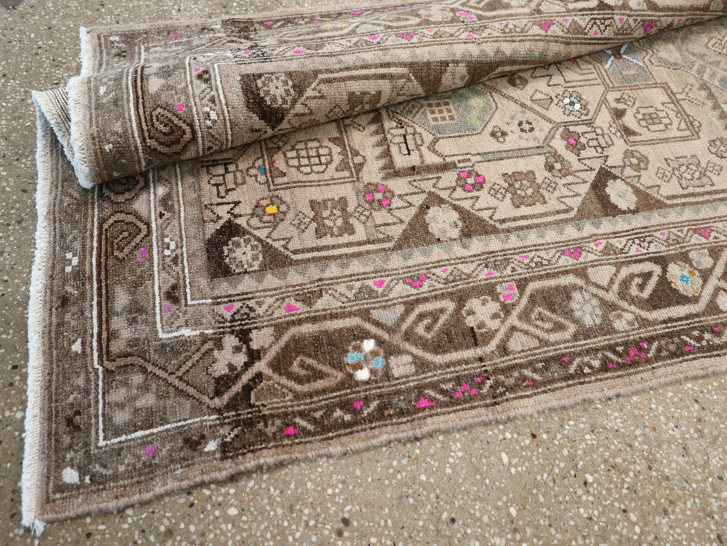 Vintage Persian Hamadan Rug, No.25935 - Gsblank