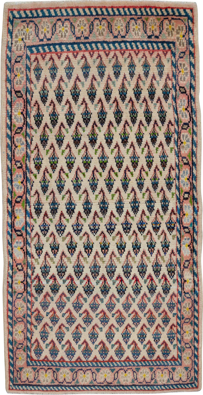 Vintage Persian Hamadan Rug, No.25940 - Gsblank