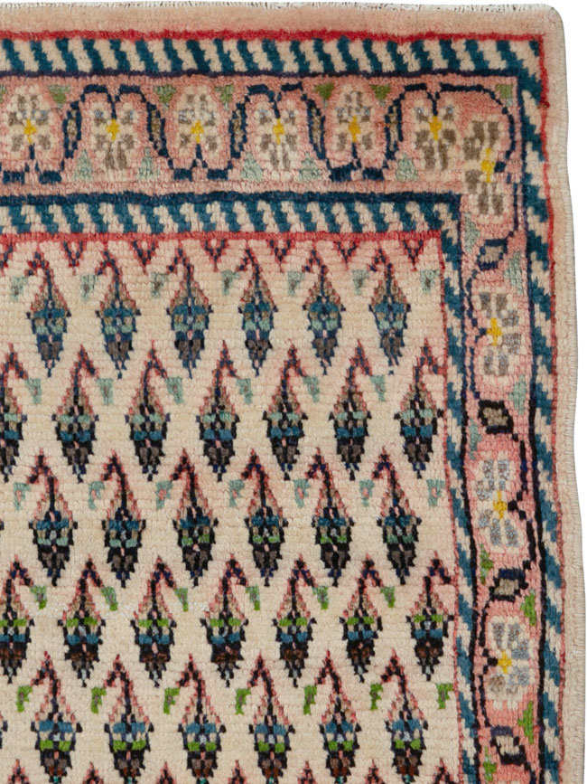 Vintage Persian Hamadan Rug, No.25940 - Gsblank
