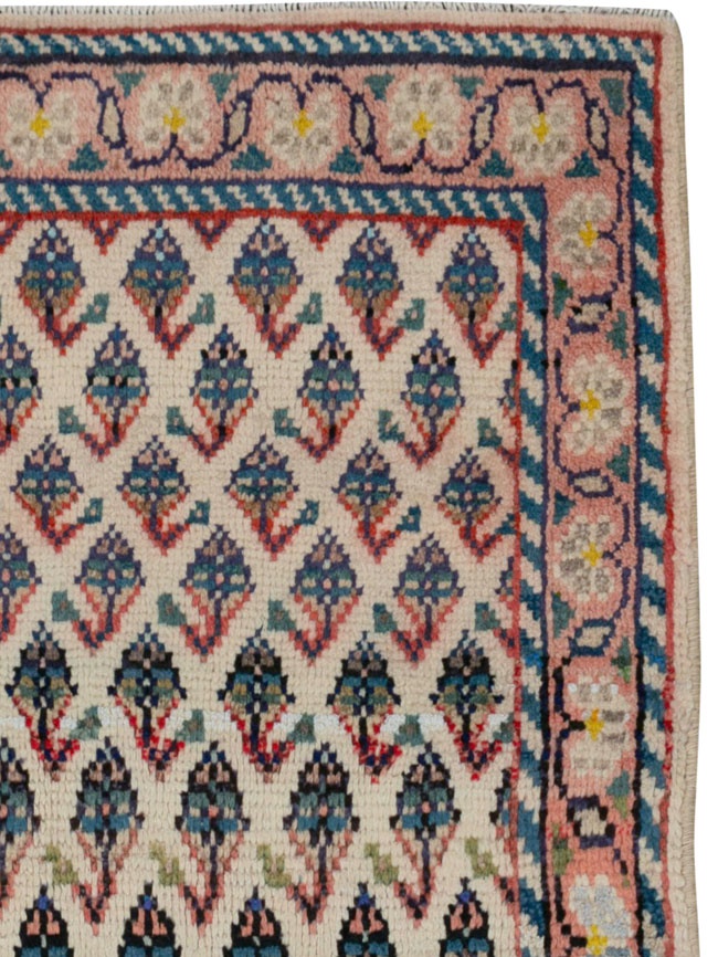 Vintage Persian Hamadan Rug, No.25940 - Gsblank