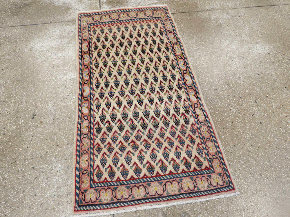 Vintage Persian Hamadan Rug, No.25940 - Gsblank