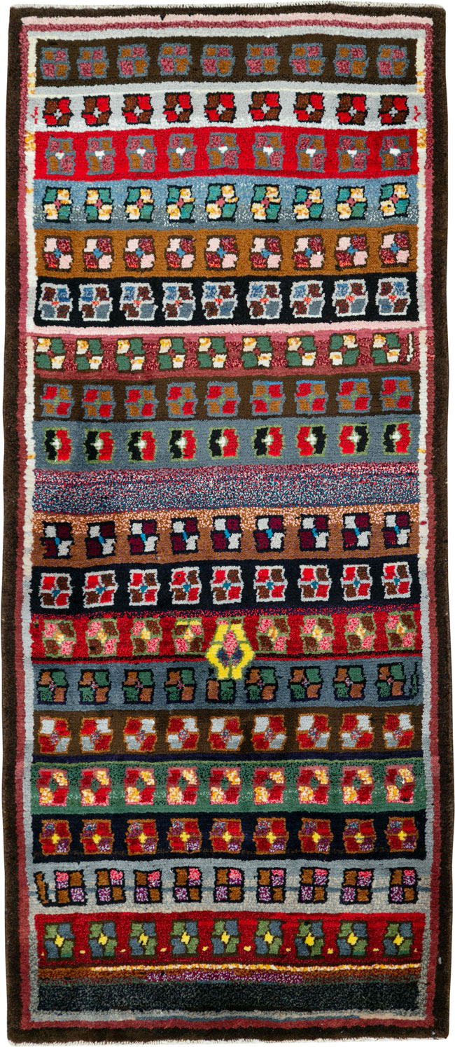 Vintage Persian Mahal Rug, No.25941 - Gsblank