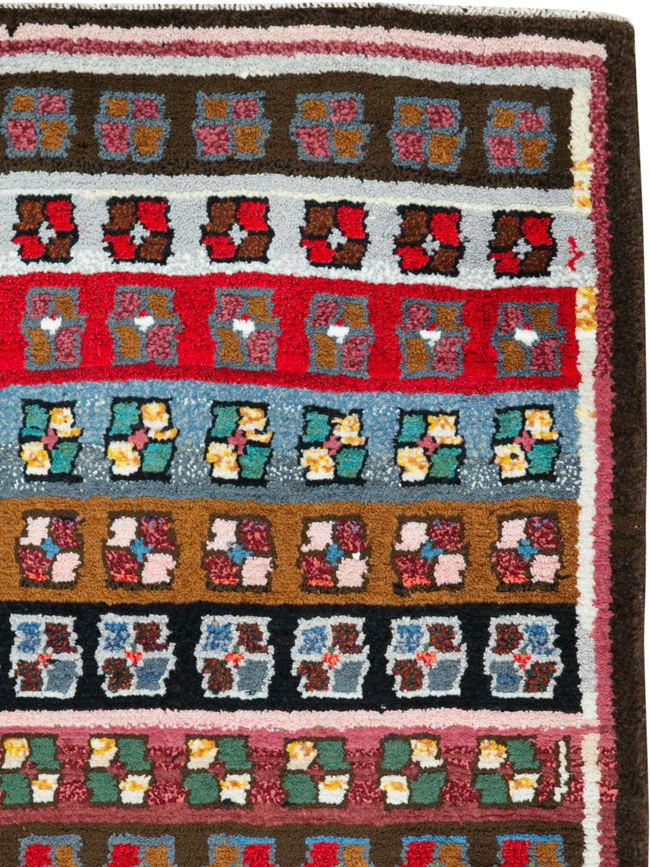 Vintage Persian Mahal Rug, No.25941 - Gsblank