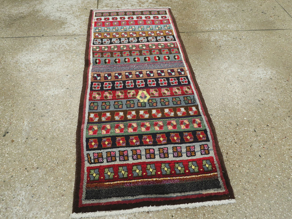 Vintage Persian Mahal Rug, No.25941 - Gsblank