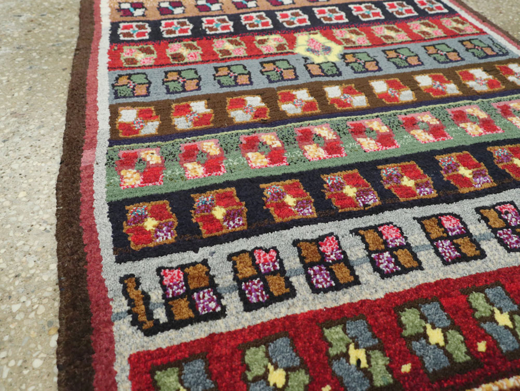 Vintage Persian Mahal Rug, No.25941 - Gsblank