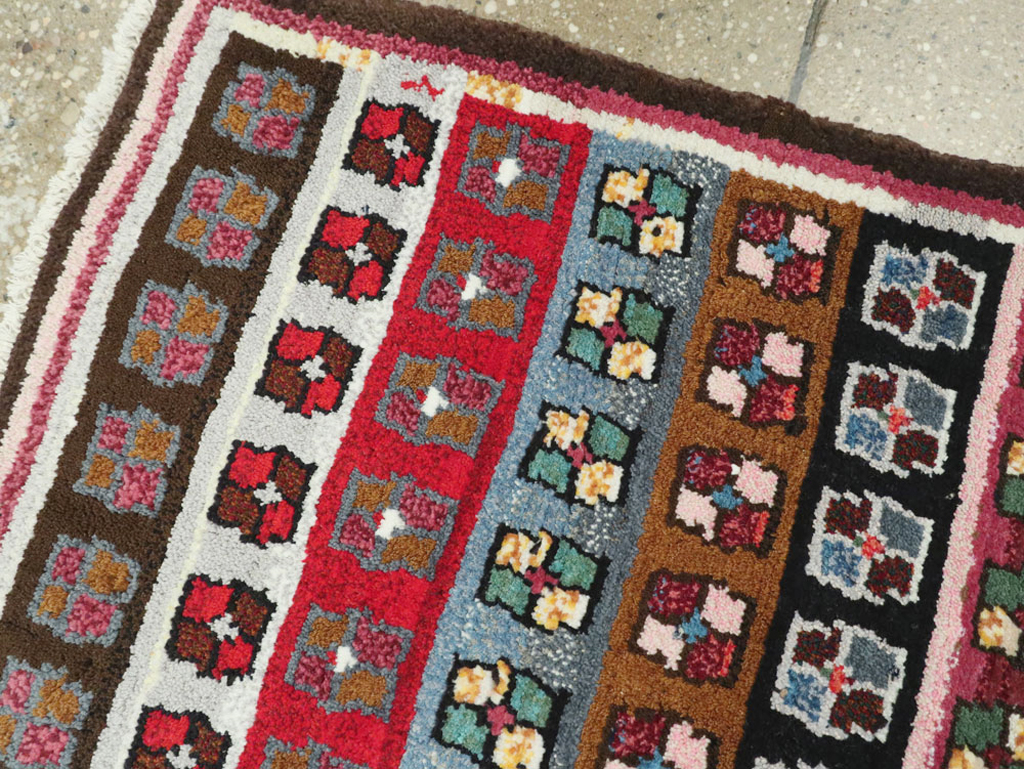 Vintage Persian Mahal Rug, No.25941 - Gsblank