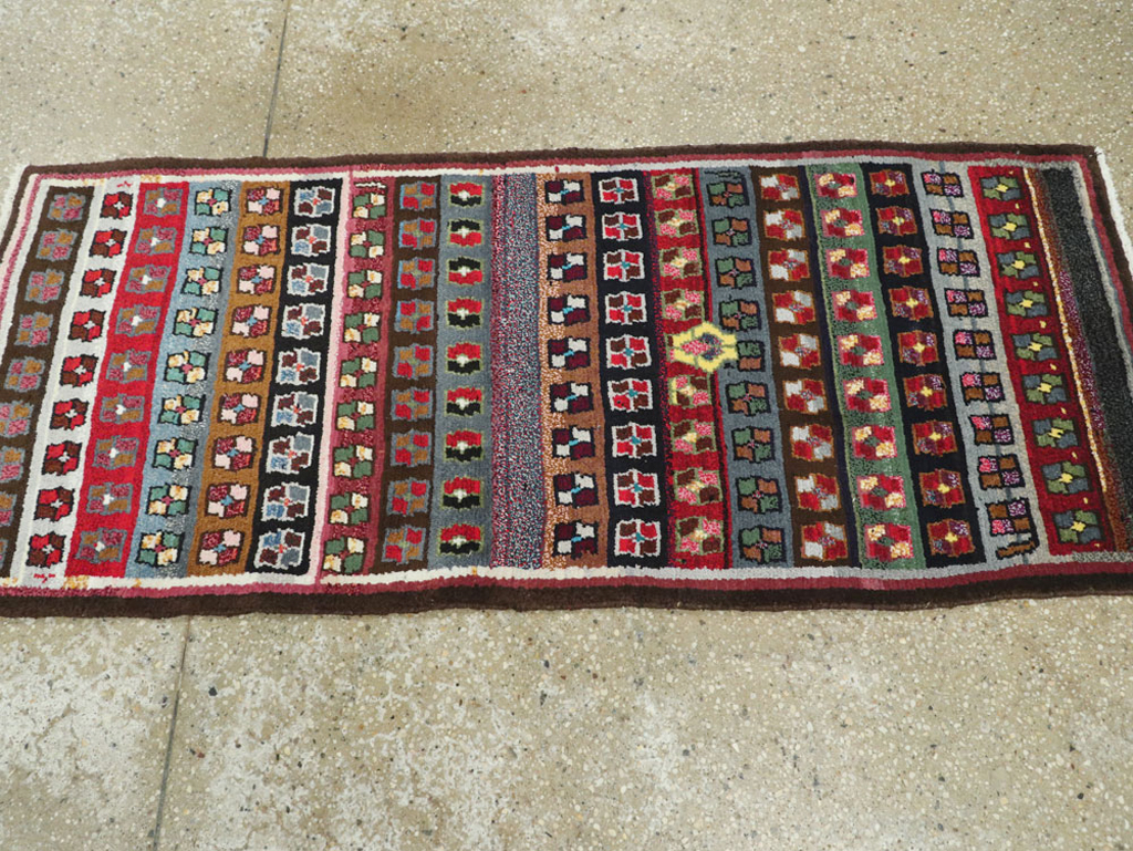 Vintage Persian Mahal Rug, No.25941 - Gsblank