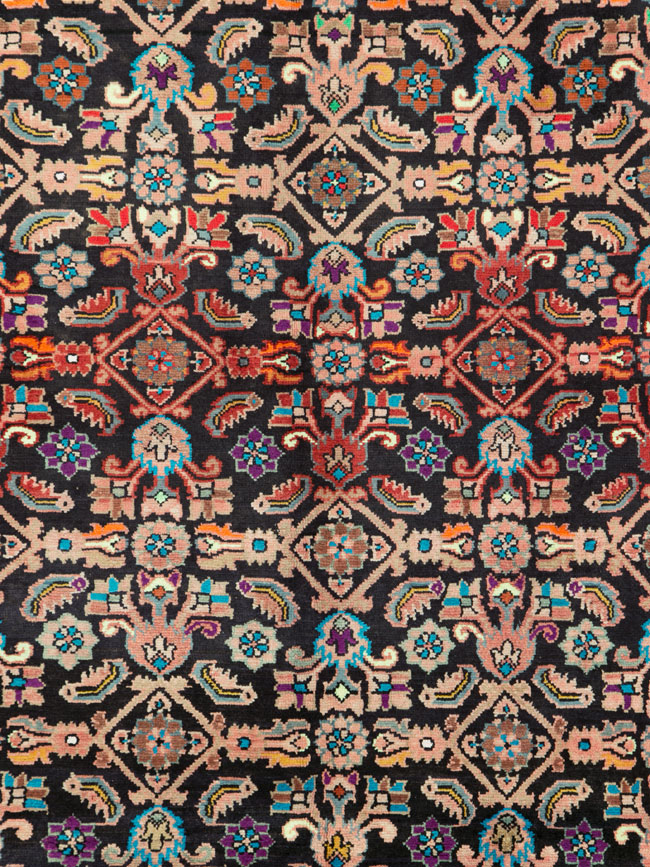 Vintage Persian Mahal Gallery Carpet, No.25943 - Gsblank