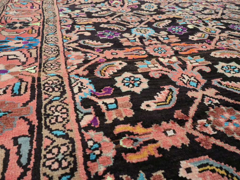 Vintage Persian Mahal Gallery Carpet, No.25943 - Gsblank
