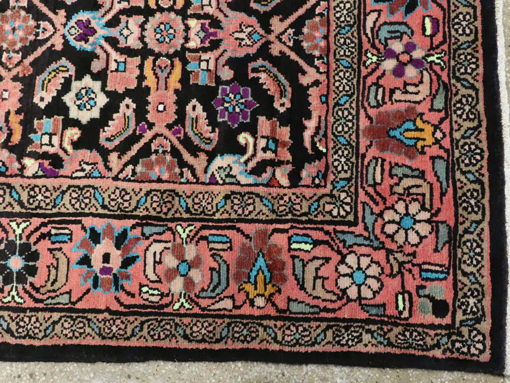 Vintage Persian Mahal Gallery Carpet, No.25943 - Gsblank