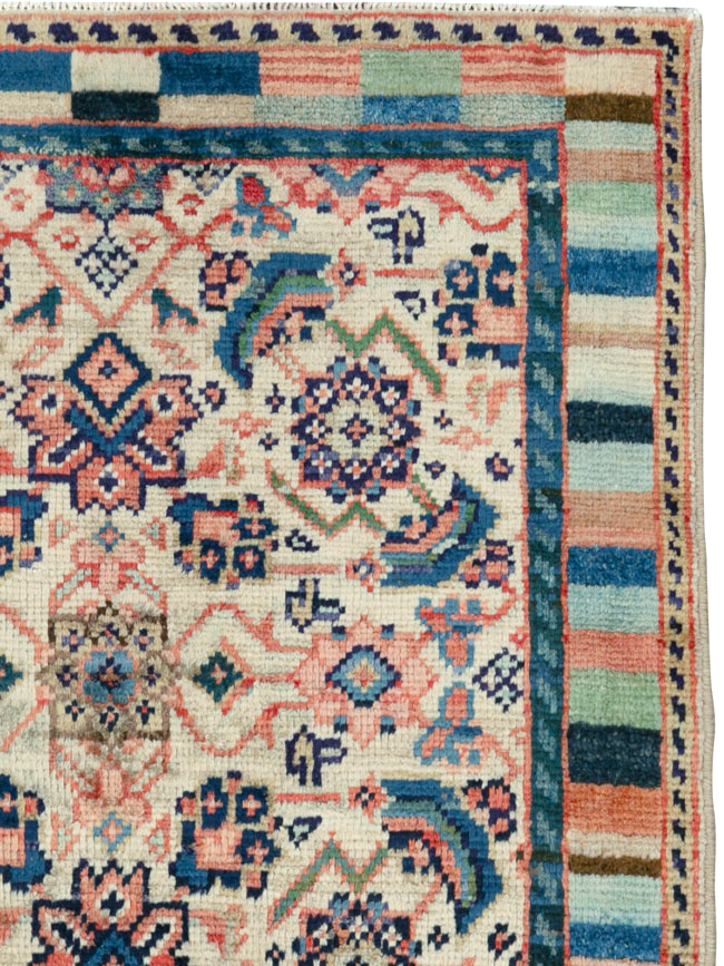 Vintage Persian Hamadan Rug, No.25947 - Gsblank