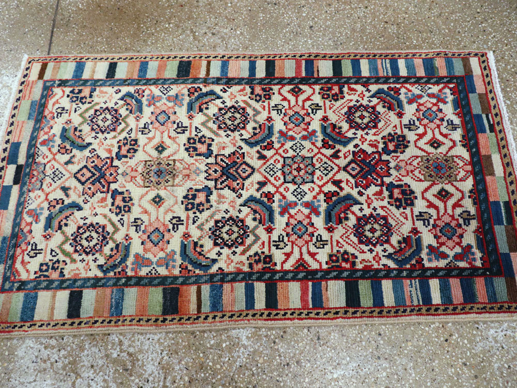 Vintage Persian Hamadan Rug, No.25947 - Gsblank