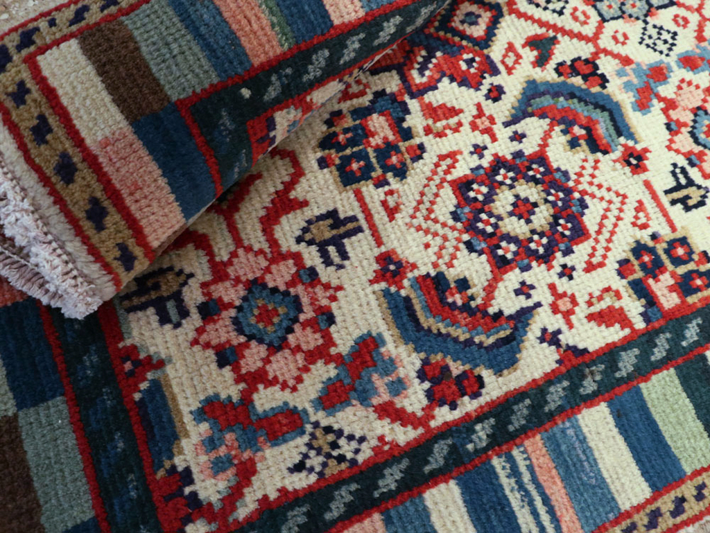 Vintage Persian Hamadan Rug, No.25947 - Gsblank