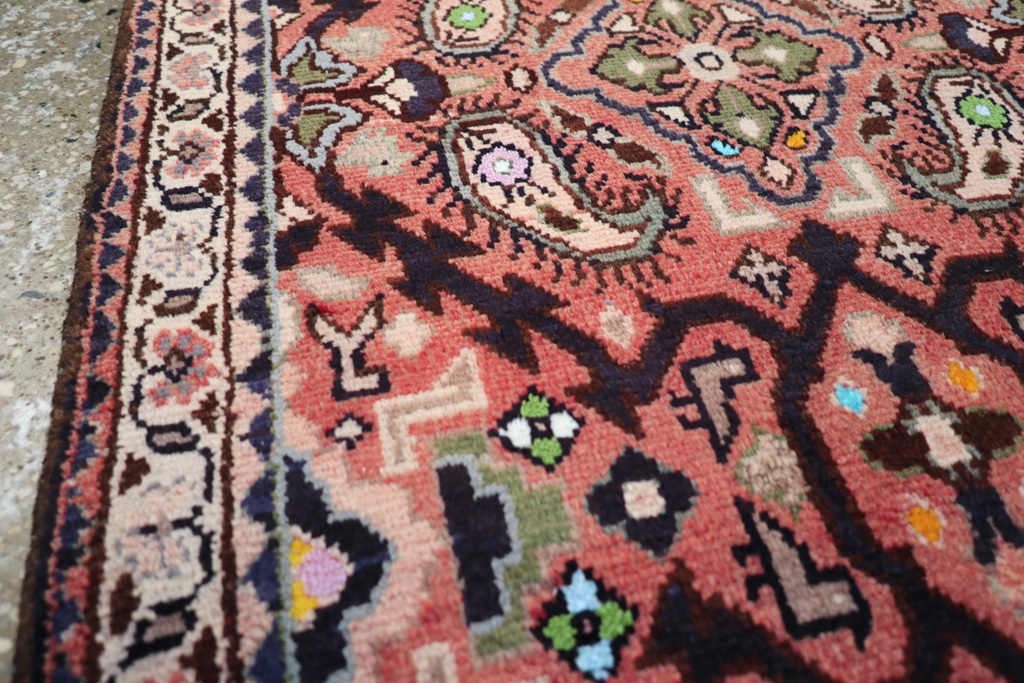 Vintage Persian Hamadan Rug, No.25953 - Gsblank