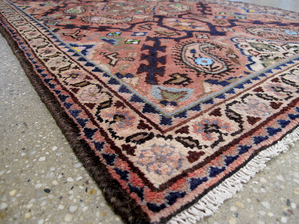 Vintage Persian Hamadan Rug, No.25953 - Gsblank