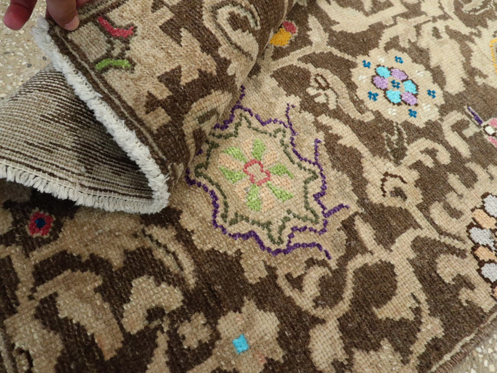 Vintage Persian Malayer Rug, No.25957 - Gsblank